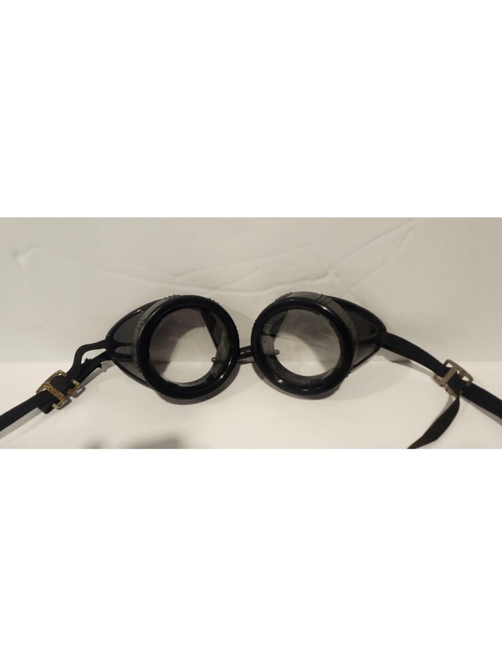 Vintage Steampunk Welding Goggles Industrial Safety Glasses Cup Style Prop Costu